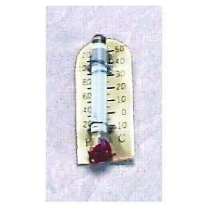  Dollhouse Miniature Thermometer 