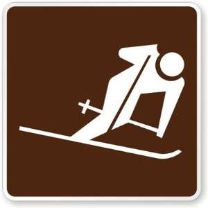 Skiing (Downhill) symbol Engineer Grade, 18 x 18