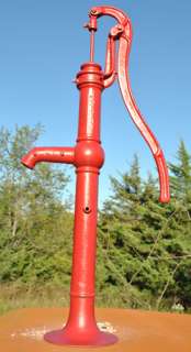   Metal MFG. Co. Wichita Kansas Cast Iron Hand Water Well Pump  