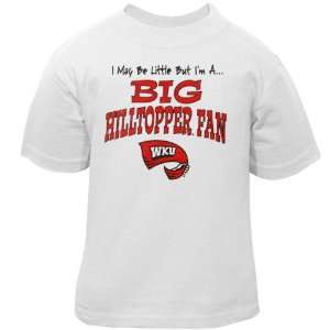   Kentucky Hilltoppers Toddler White Big Fan T shirt