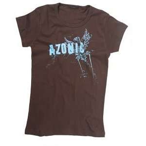  Azonic Eagle Brown Girls T Shirt (SizeL) Sports 