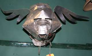 Knights Wolf Helmet Armor Medieval Reenactment CLOSEOUT  