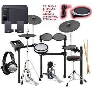  Yamaha DTX535K Electronic Drum Kit COMPLETE DRUM BUNDLE 