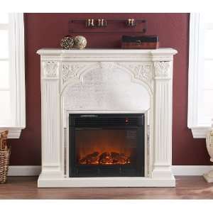   Enterprises (SEI) Luxembourg Ivory Fireplace   FE9437