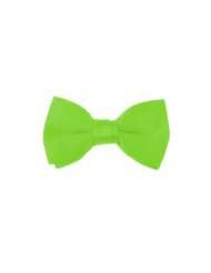 Solid Color Boys Bowtie by Jacob Alexander   Lime Green