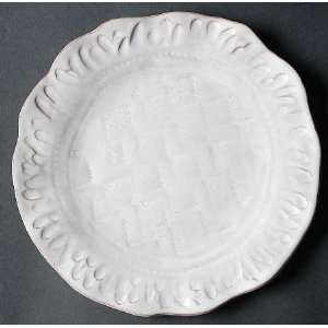   ) Bellezza White Salad Plate, Fine China Dinnerware