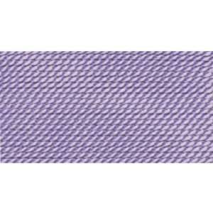  Nylon Beading Thread, Lilac, Size 4, 0.60 Millimeters 