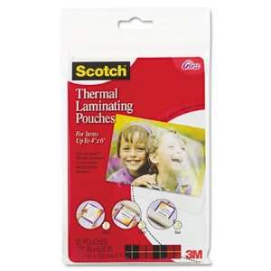  3m Photo size thermal laminating pouches MMMTP590020 