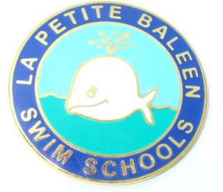 LA PETITE BALEEN SWIM SCHOOLS LAPEL PIN  