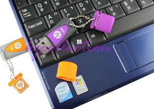 HP 16GB 16G USB Flash Memory Pen Drive Purple v245L  