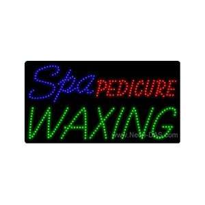 Spa Pedicure Waxing Outdoor LED Sign 20 x 37  Sports 