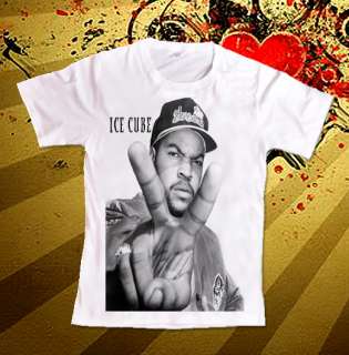 Ice Cube N.W.A Actor Drake Hip hop Lil Wayne Woo T Shirt Sz.L  