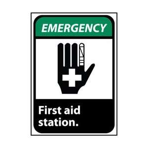  EGA3RB   Emergency, First Aid Station , 14 X 10, .050 