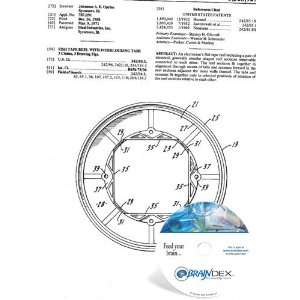  NEW Patent CD for FISH TAPE REEL WITH INTERLOCKING TABS 