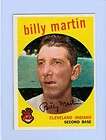 1959 Topps Indians BILLY MARTIN #295 EX+