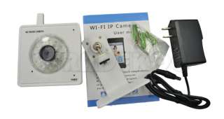 wireless webcam indoor network security wifi ip camera white