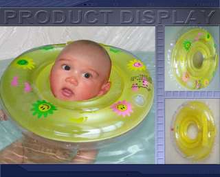   Infant Swimming Neck Float Ring for Baby Bath Inflatable Floats  