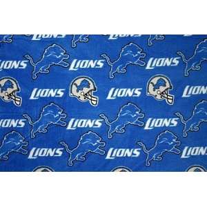  NFL Detroit Lions Fleece Fabric