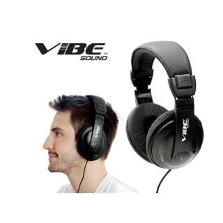 Vibe Sound DJ Style Stereo Headphones for All iPod &  Players 