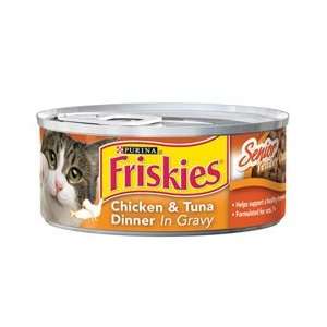  Friskies Senior Tender Cuts Chicken And Tuna Dinner Canned Cat Food 
