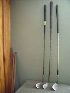 SET OF JOCK HUTCHINSON GOLF CLUBS BY DUBOW RARE 5,7,9  