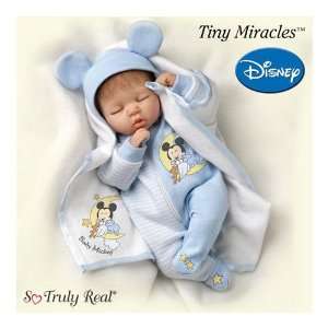  Cheryl Hills Night, Night Mickey Lifelike Baby Doll With 