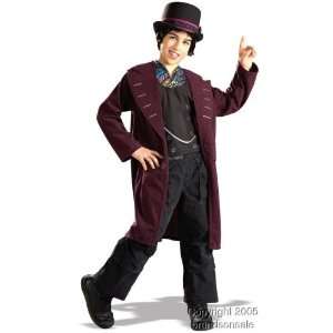  Childrens Willy Wonka Costume (Size Large 12 14) Toys & Games