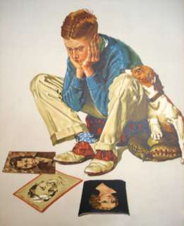   to be an artist at age 14 rockwell enrolled in art classes at the