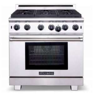   grill All Gas Professional Style Home Range With Large Innovection