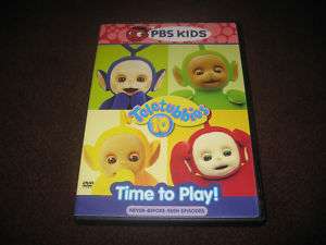 TELETUBBIES DVD TIME TO PLAY PBS KIDS MOVIE 841887052177  