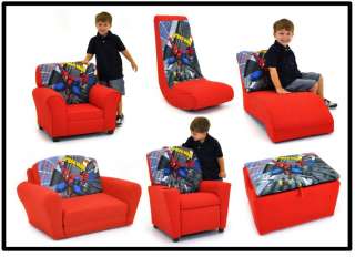 Kids Furniture SPIDERMAN Toddler SLEEPOVER SOFA  