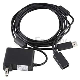   AC Adapter Power Supply Cable Cord for Xbox 360 Kinect Sensor  