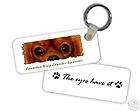 Cavalier King Charles ruby Eyes Have It  Key Chain