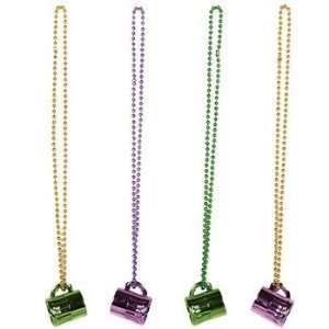    Mardi Gras   Traveling Shot Glass Necklace 