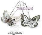 Korean Drama TV MY GIRL Lee Da Hae Butterfly Earrings+Gift Box Free 