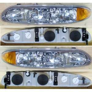  Pair Front    Headlamp Headlight replaces OEM 22689652 