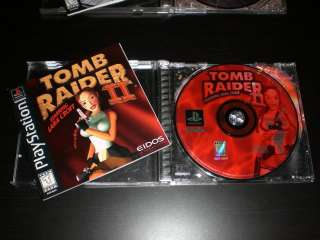TOMB RAIDER II Starring LARA CROFT ( PS1, PlayStation ) 4988110020193 