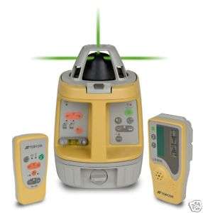 Topcon RL VH4G2 Green Beam Laser Level +Remote Receiver  