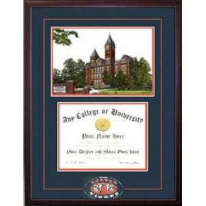  Auburn Tigers Framed Spirit Graduate Diploma Frame with 