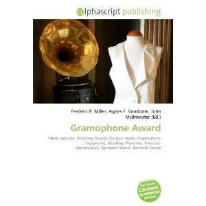  Gramophone Award (9786134008884) Books