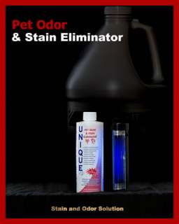 UNIQUE PET ODOR AND STAIN ELIMINATOR AND 6 BLACKLIGHT