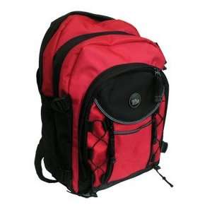  Pacific Design PD0839 Action Pro Backpack Burnt Red 