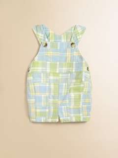 Hartstrings   Infants Plaid Shortall