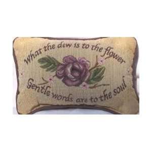  Gentle Words Saying Pillow   