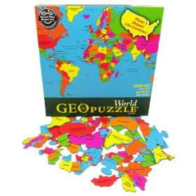  GEO Puzzle World Toys & Games
