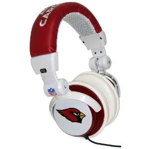   NFL Arizona Cardinals DJ Style Headphones, Red/Black Electronics