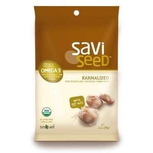  Saviseed Karmalized Snack Pack(1oz/28g)   5000 Mg/oz Heart healthy 