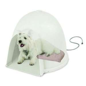    Dog Supplies Igloo Style Soft Heated Bed   Small