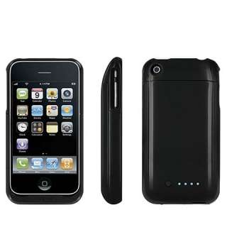 Apple iPhone 3G/3GS Black Mophie Juice Pack Air Rechargeable Battery 