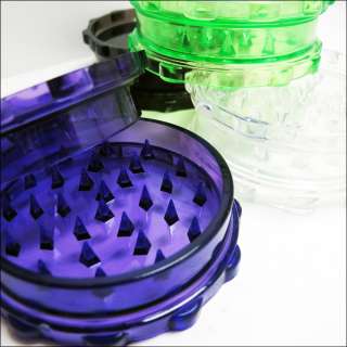 Heavy Duty SharkTooth Acrylic Herb Grinder ( G10 A)  